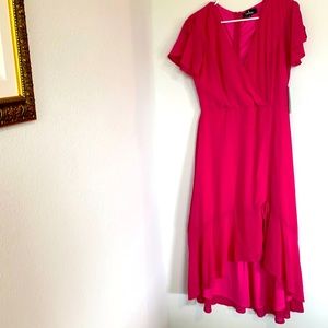 Party dress - Lulus, fuchsia, size L